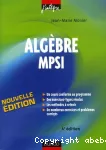 Algèbre MPSI vignette