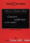 Géométrie symplectique et de contact vignette