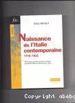 Naissance de l'Italie contemporaine vignette