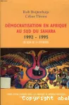 Démocratisation en Afrique au sud du Sahara vignette