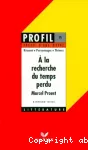 A la recherche du temps perdu: (1913-1927) vignette