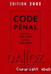 Code pénal: Nouveau code pénal, Ancien code pénal vignette