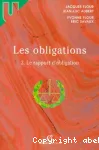Obligations: 3. Le rapport d'obligation (Les) vignette