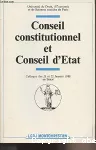 Conseil constitutionnel et Conseil d'Etat vignette